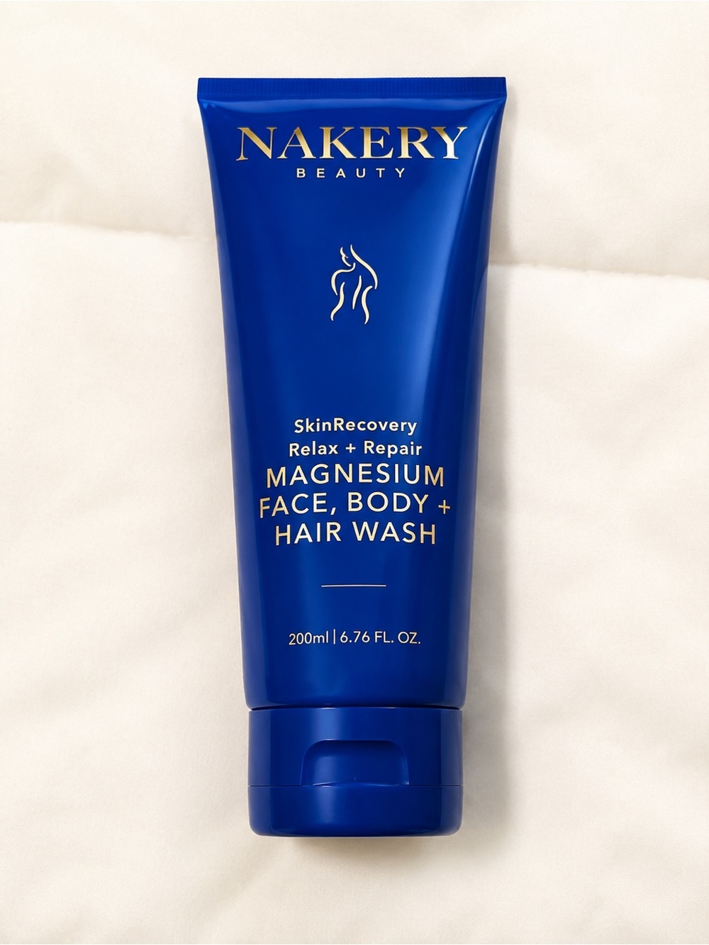 Nakery Beauty SkinRecovery Relax + Repair Magnesium Face, Body & Hair Wash 6.76